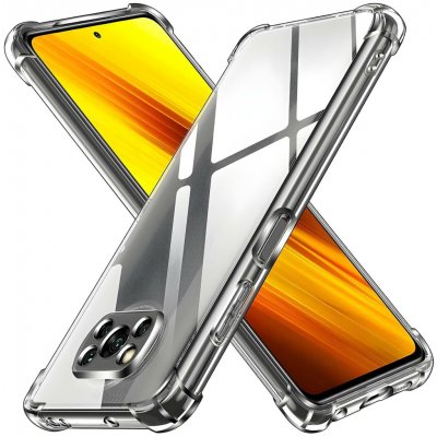 Techsuit - nárazuvzdorný průhledný silikon - Xiaomi Poco X3 NFC - čirý – Zboží Živě