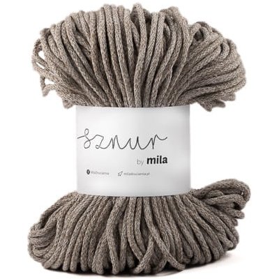 Bavlněná šňůra MILA 3mm - Béžovokrémová /PM101 – Sleviste.cz