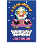 Albi Hrací přání Narozeninová legenda - U Cant Touch this (cover verze) Y – Sleviste.cz