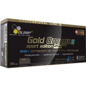 Olimp Omega 3 Sport Edition omega 3 mastné kyseliny 120 kapslí