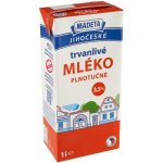 Madeta Jihočeské Trvanlivé plnotučné mléko 3,5% 1 l – Zboží Dáma