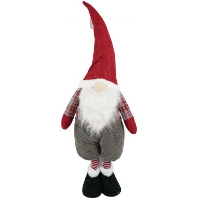 Dekorativní skřítek GNOME 90 cm, červený – Hledejceny.cz