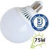 Tipa LED žárovka G95 E27/230V 12W bílá teplá