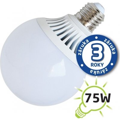 Tipa LED žárovka G95 E27/230V 12W bílá teplá