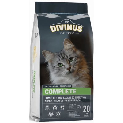 Divinus Cat Complete pro kočky 20 kg