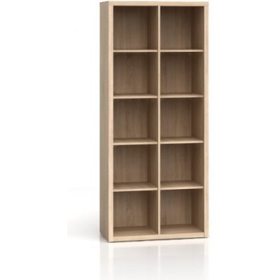 BRW Regál Nepo Plus REG/19/8 Dub sonoma – Sleviste.cz