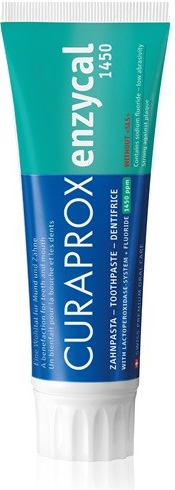 Curaprox Enzycal 1450 zubní pasta s fluoridem 75 ml