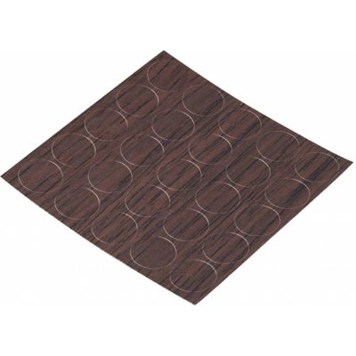 Walteco Krytky samolepící pr. 14mm, wenge, 25 ks – Hledejceny.cz
