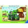 Puzzle Ravensburger Traktor na statku 15 dílků