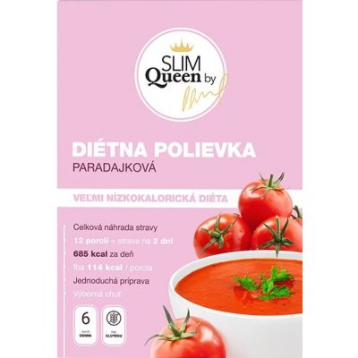 SLIM Queen Dietní polévka rajčatová 12 x 32 g