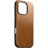 Pouzdro a kryt na mobilní telefon Apple Nomad Modern Leather Case MagSafe iPhone 16 Pro světle hnědý