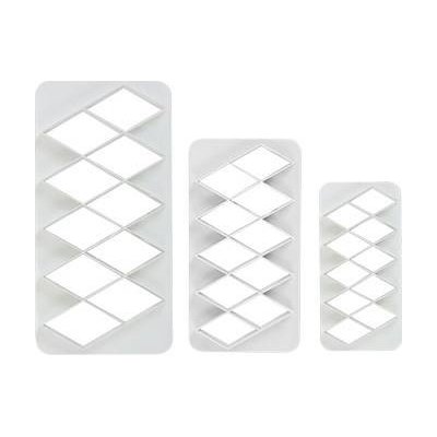 Sada vykrajovátek 3kusy Geometric - diamant XL - PME – Hledejceny.cz