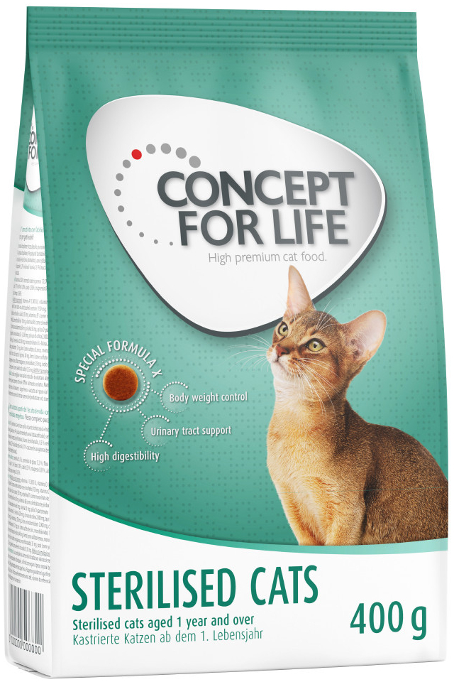 Concept for Life Sterilised Cats kuřecí 0,4 kg