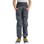 Unuo dětské softshellové kalhoty bez zateplení Street tm. šedá – Hledejceny.cz