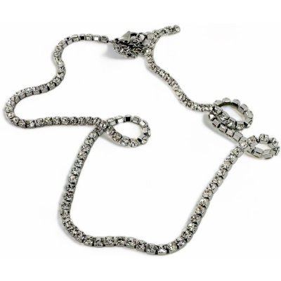 Graart Tenisový náhrdelník s bílými zirkony TNN0001-45 – Hledejceny.cz