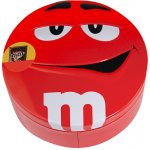 M&M čokoládové dražé v dóze červená 200 g – Zboží Mobilmania