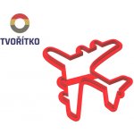 TVOŘÍTKO Letadlo - obrysové vykrajovátko – Zboží Mobilmania