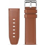 Aligator Watch Straps 22 kůže/silikon řemínek, BRN 22AW0007 – Sleviste.cz