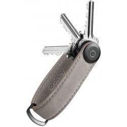 Orbitkey z texturované kůže 2.0 Pebbled Leather Ecru