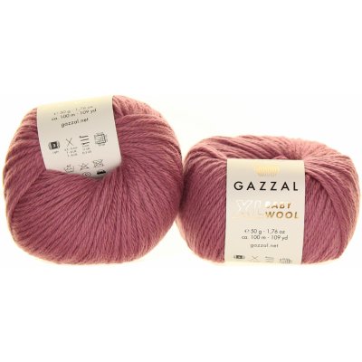 Gazzal Baby Wool XL 843 starofialová – Hledejceny.cz