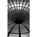 Dimex MS-2-0278 vliesová fototapeta na zeď 3D stříbrná propast rozměry 150 x 250 cm – Zboží Dáma