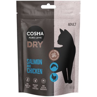 Cosma granule s lososem a kuřecím 80 g – Hledejceny.cz