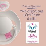 Lovi Dudlík silikonový dynamický Prime 3ks Aqua Green – Sleviste.cz