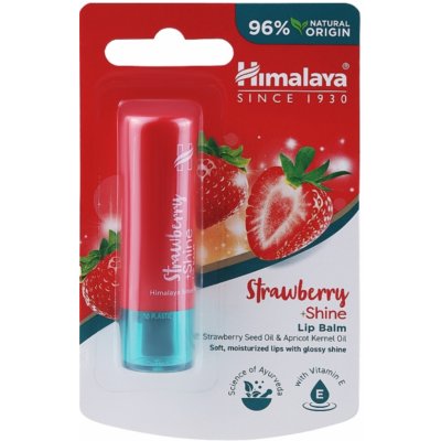 Himalaya Jahodový balzám na rty s leskem 4,5 g – Sleviste.cz