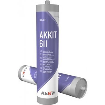 AKKIT 611 tmel na praskliny & omítku 310g bílý