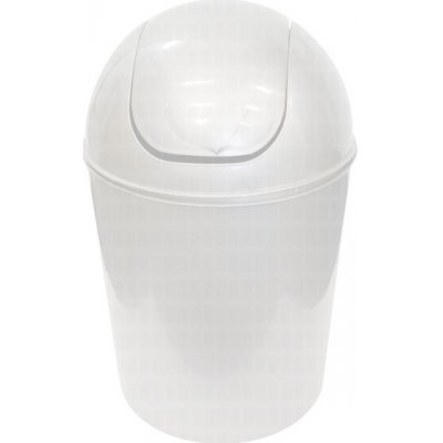 Oskar Koš na odpad plast 7 l bílý – Sleviste.cz