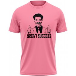 MemeMerch tričko Great Success orchid pink