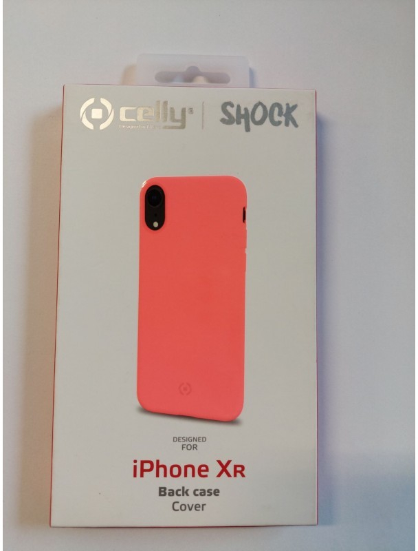 Pouzdro Celly Shock iPhone XR, oranžová
