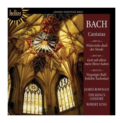 Johann Sebastian Bach - Solo Cantatas BWV54, BWV169, BWV 170 CD – Hledejceny.cz