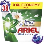 Ariel All in1 Pods +Lenor prací kapsle Gold Orchid Clean 38 PD – Hledejceny.cz