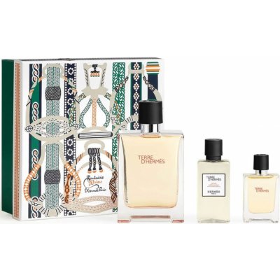 Hermes Terre D´Hermès EDT 100 ml + EDT 12,5 ml + voda po holení 40 ml pro muže dárková sada – Hledejceny.cz