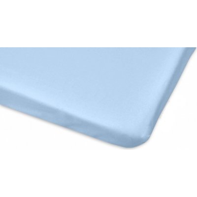 MAMO-TATO bavlna prostěradlo světle modré 60x120