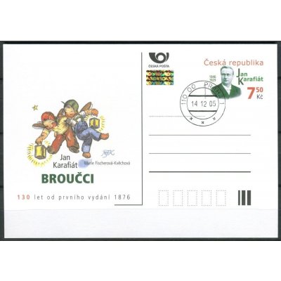 Česká pošta (2005) CDV 100 O - Broučci - Jan Karafiát – Hledejceny.cz