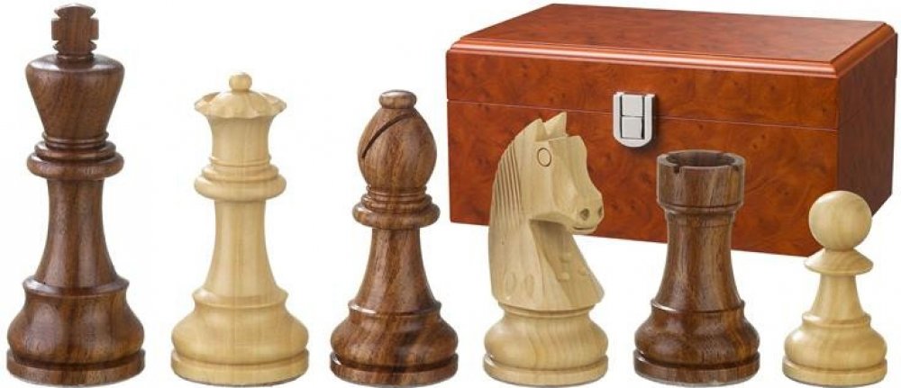 Šachové figurky Staunton Artus, 65 mm + dřevěná krabička | Srovnanicen.cz
