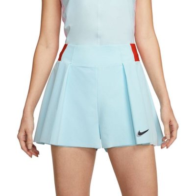 Nike Court Dri-Fit Slam Short glacier blue/team orange/black – Zboží Mobilmania