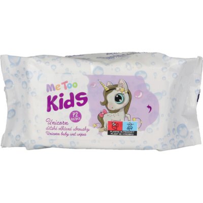 Me Too vlhčené ubrousky Unicorn 72 ks – Hledejceny.cz