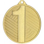 Designová kovová medaile Stupně vítězů Zlatá 4,5 cm – Zboží Dáma