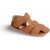 Dětské sandály Baby bare shoes Baby bare sandálky New All Brown