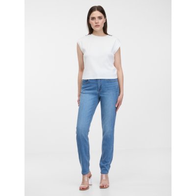 Orsay dámské slim fit džíny světle modré – Sleviste.cz
