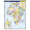 Nástěnné mapy Afrika - školní nástěnná politická nástěnná mapa,1:10 mil./96x126,5 cm