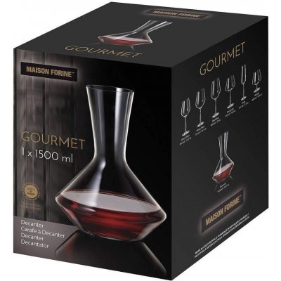 MAISON FORINE Dekanter skleněný GOURMET 1,5 l MF – Zbozi.Blesk.cz