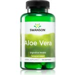 Swanson Aloe Vera 25 mg x 100 softgel kapslí – Hledejceny.cz