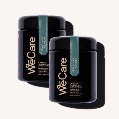 WeCare about your HEALTH Omega Complex 120 kapslí – Hledejceny.cz