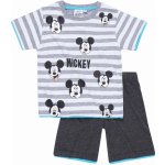 Disney Komplet Mickey Mouse s bermudy proužkovaný – Sleviste.cz