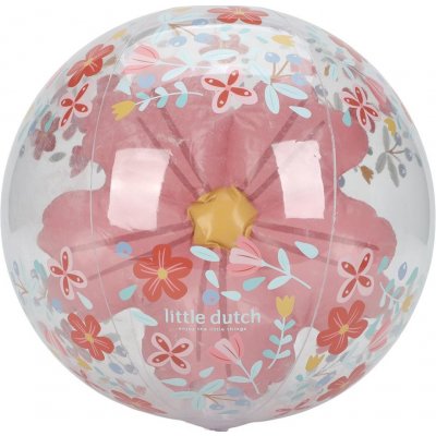 Little Dutch Nafukovací míč 3D Pink Flowers – Hledejceny.cz