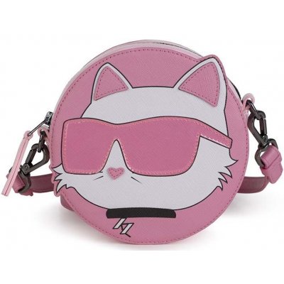 Karl Lagerfeld kabelka Z10154 růžová – Zboží Mobilmania